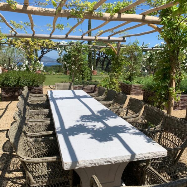 Tavolo da giardino in Pietra di Prun